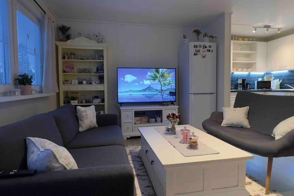 Marta'S Home-Cozy Appartment Near The Airport Andselv Bagian luar foto